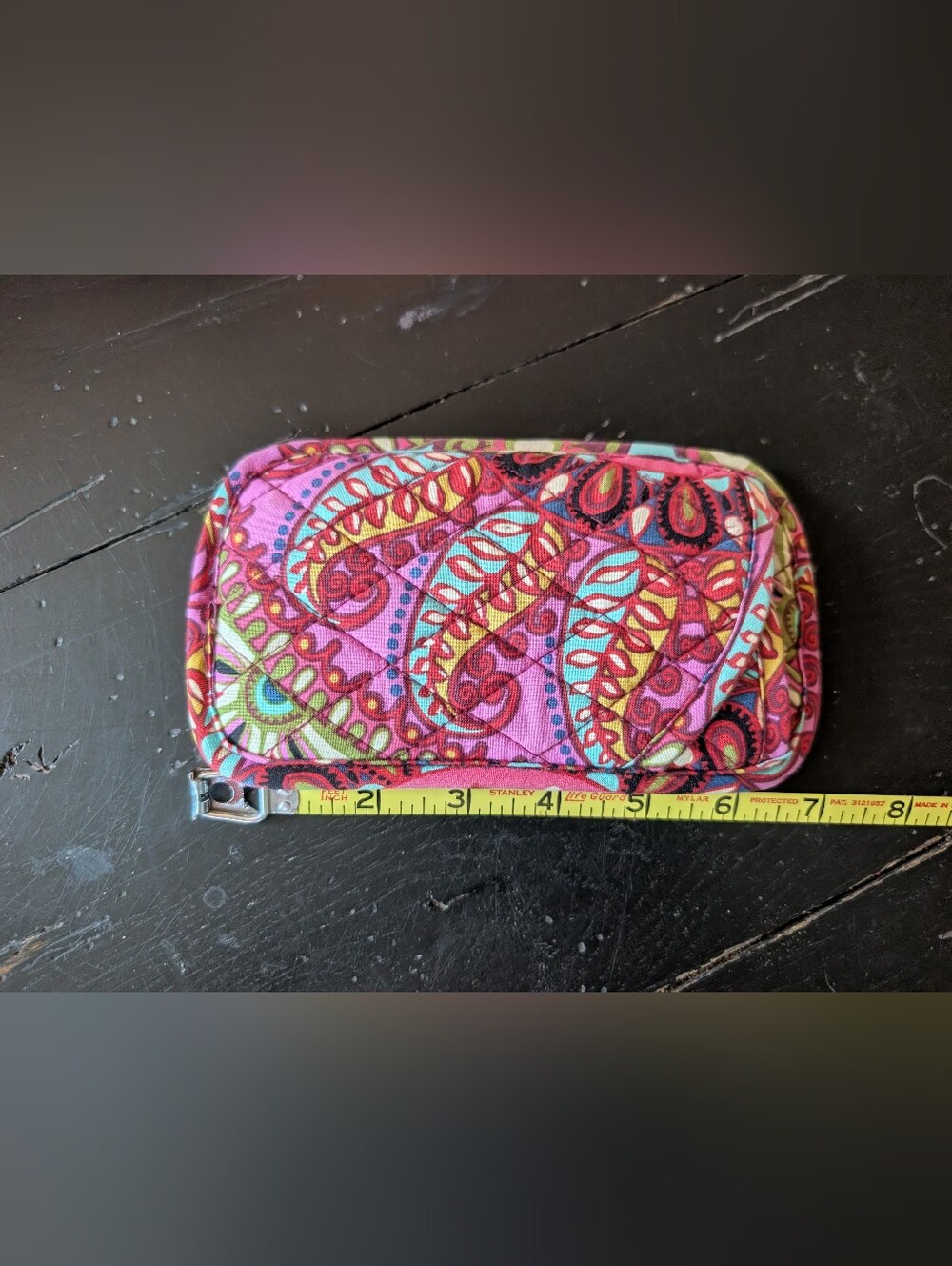 Vera Bradley 2014 Resort Medallion Paisley Cotton Eyeglass Case Retired Pattern - Picture 7 of 7